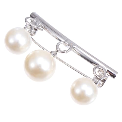 WRITWAA Elegante Perlenbrosche als Dekorativer Taillenschnallen anstecker aus Langlebig und Tragbar Vielseitig für Damenkleidung Geeignet für Pullover Kleider Schals und Formelle Sowie von WRITWAA