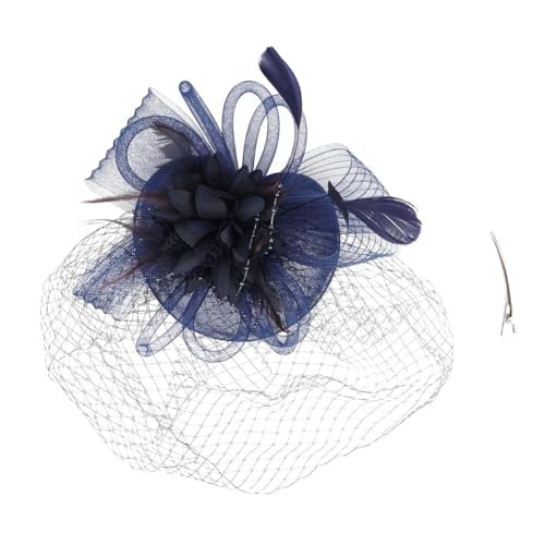 WRITWAA Exquisite Handwerkskunst Damen Fascinator Hut Modisches Blumenstirnband Für Mädchen Damen Weihnachten von WRITWAA
