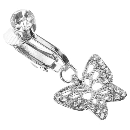 WRITWAA Fake Bauchnabelring Clip Bauchnabelschmuck aus Langlebiger Legierung Modisches Hänge Design für Damen Hautfreundlich Rostfrei für Partys und Alltagsschmuck von WRITWAA