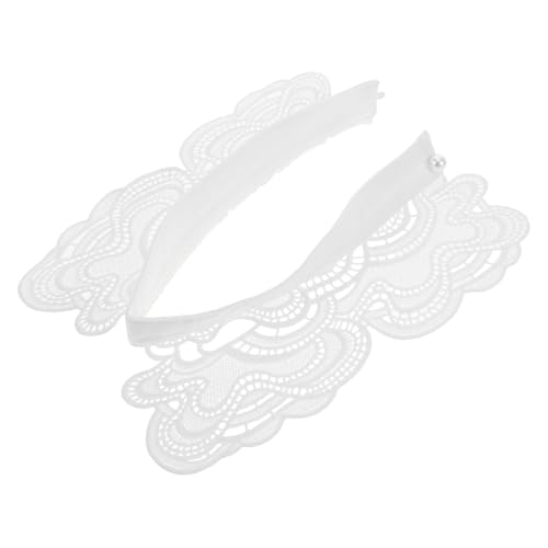 WRITWAA False Collar Detachable Blouse Collar Abnehmbarer Spitzenkragen Für Damen Elegantes Modeaccessoire Für Jeden Anlass Aus Weichem Bequem Und Atmungsaktiv von WRITWAA