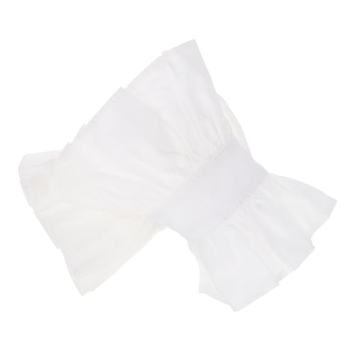 WRITWAA Spitzen-handgelenkmanschetten Aus Vintage-blumenspitze Mehrlagige Falsche Armbandärmel Fingerlose Lolita-handschuhe Abnehmbar Für Frauen Mädchen Bräute von WRITWAA