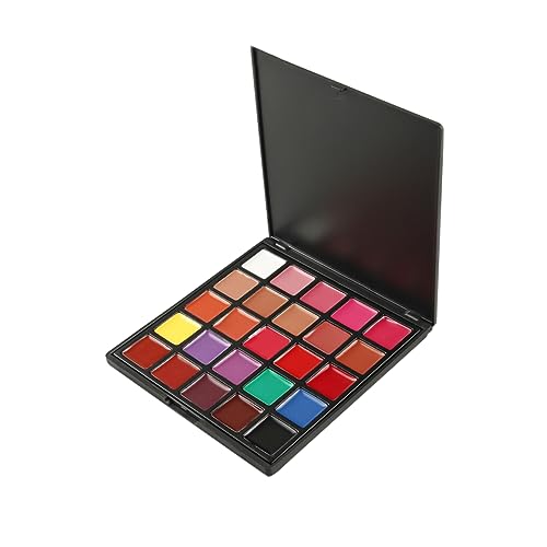 WRITWAA Farben Lippenstift Palette Set Langanhaltend Feuchtigkeitsspendend Vielseitig für Damen und Mädchen Make Up Kosmetik Tool Perfektes von WRITWAA