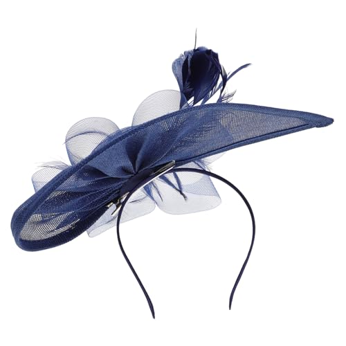 WRITWAA Fascinator-hut Für Damen Netzkappe Stirnband Zylinder Für Teepartys Und Bankette Mini-kopfbedeckung Zubehör von WRITWAA