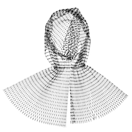 WRITWAA Netzschal-überzug für Damen Strass-stirnband Schal- Netz-stirnband für Damen Modisches Accessoire von WRITWAA