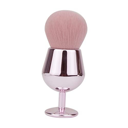 WRITWAA Flauschiger Puderpinsel für Lose Puder Kosmetikpinsel für Foundation und Rouge Synthetische Borsten für Damen Make Up Pinsel von WRITWAA
