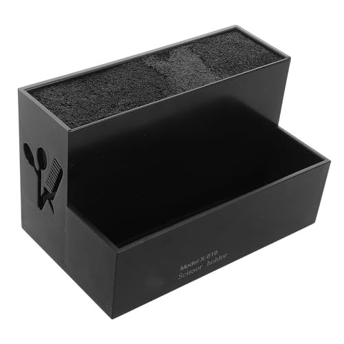 WRITWAA Friseur-aufbewahrungsbox Scherenhalter Mit Rutschfestem Design Organizer Für Friseurwerkzeuge Aus Kunststoff Für Salonkämme Und Scheren Sicher Und Stabil von WRITWAA