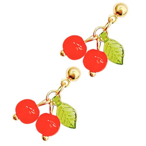 WRITWAA Frucht Ohrstecker Damen Modisch Tropfen Ohrringe Einzigartige Dekoration Alltag Party Schmuck von WRITWAA