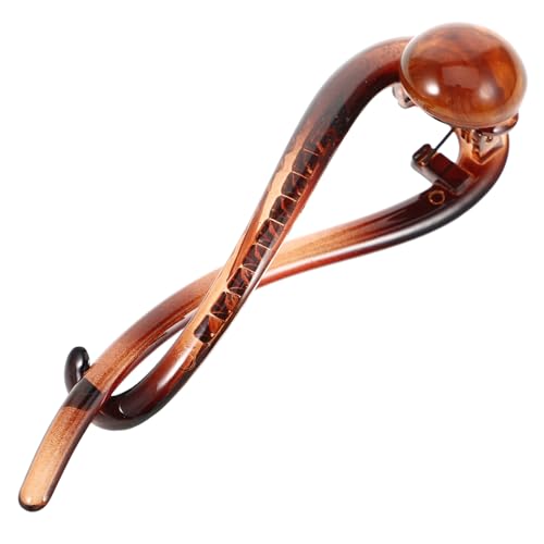 WRITWAA Gedrehte Haarspange Mit Fester Clip Haarknotenhalter Für Dicke Haare Haarklammer Als Haaraccessoire Für Frauen Haarschmuck Für Täglichen Gebrauch Und Besondere Anlässe von WRITWAA