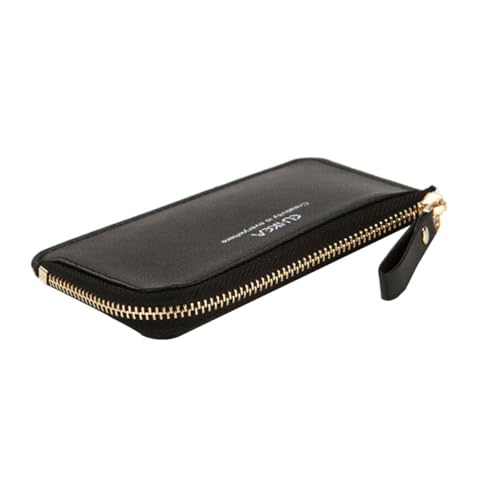 WRITWAA Herren Geldbörse Pu- Kompakte Und Kartenbörse Praktische Geldtasche Für Büro Und Freizeit Für Männer Schwarz von WRITWAA