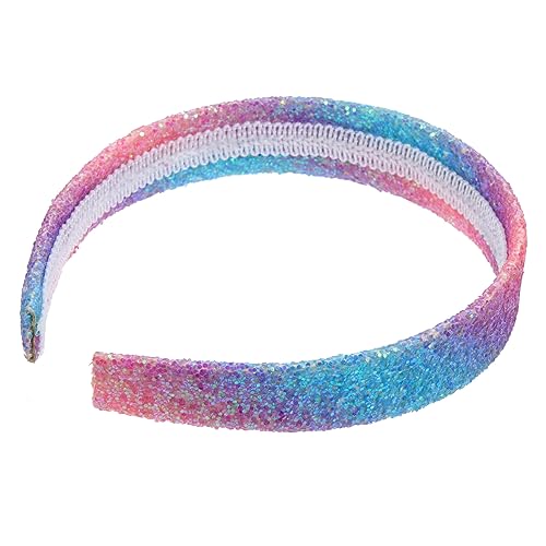 WRITWAA Glitzer Haarband Damen Breit Mädchen-stirnband Mit Pailletten Farbiges Kopfband Aus Kunstleder Leicht Und Einfach Zu Tragen Für Spa Sport Und Tägliche Dekoration von WRITWAA