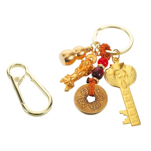 WRITWAA Feng Shui Schlüsselanhänger Pi Yao Kürbis Schlange Jahr Auto Schlüsselanhänger Reichtum Symbol WRITWAA Feng Shui Schlüsselanhänger Pi Yao Kürbis Schlange Jahr Auto Schlüsselanhänger Reichtum Symbol von WRITWAA