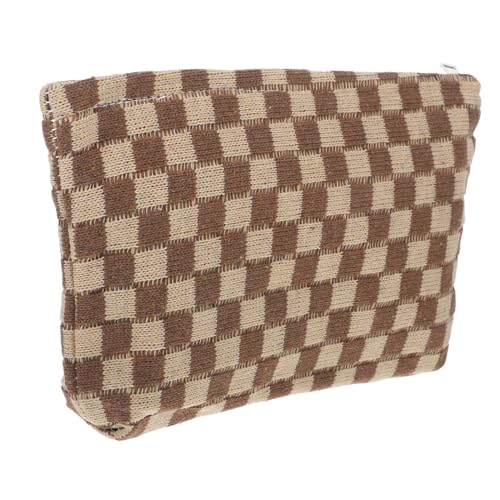 WRITWAA Große Make Up Für Damen Kosmetiktasche Mit Gittermuster Organizer Für Kosmetik Große Kapazität Für Make Up Und Pflegeprodukte Vielseitige Aufbewahrungstasche WRITWAA Große Make Up Für Damen Kosmetiktasche Mit Gittermuster Organizer Für Kosmetik Große Kapazität Für Make Up Und Pflegeprodukte Vielseitige Aufbewahrungstasche von WRITWAA