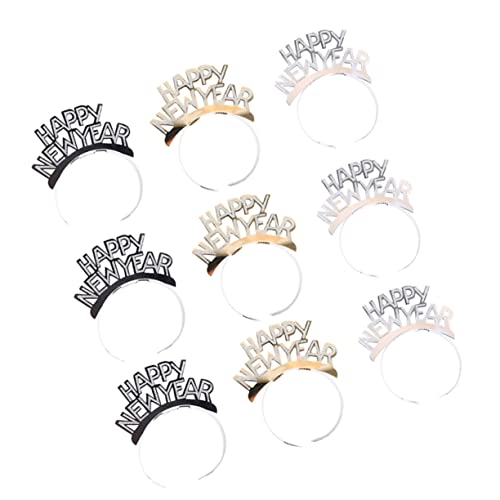 WRITWAA 18stücke Teiliges Happy Year Haarreif Festliche Haarschmuck-accessoires Für Mädchen Und Mädchen Bunte Stirnbänder Für Partys Geburtstagsfeiern Und Feiertage von WRITWAA