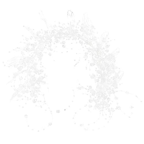 WRITWAA Haarband Hochzeitskrone Brautschmuck Haarschmuck für Bräute und Brautjungfern Accessoire mit Einzigartigem Design und Funkelnden Kristallen Hochzeiten und Besondere Anlässe von WRITWAA