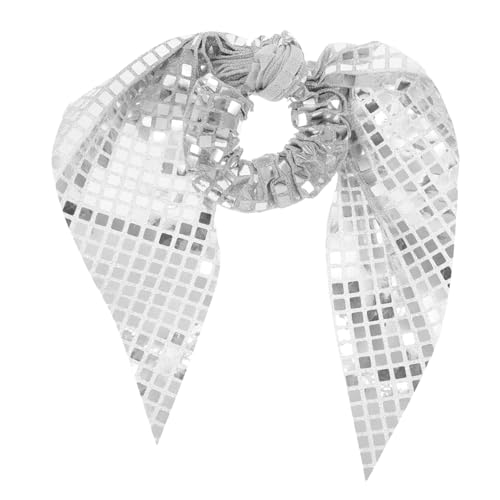 WRITWAA Funkelnde Pailletten Haarschleifen für Mädchen und Frauen Glitzernde Haar Accessoires Sicherer Elastischer Sitz für Partys und Hochzeiten Modisches Design mit Schleife von WRITWAA