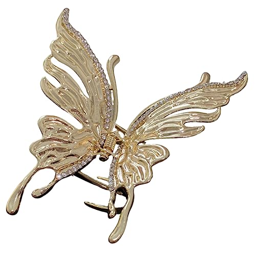 WRITWAA Haarklauenclip Für Damen Glänzender Haaraccessoire Mit Modischem Design Für Hochzeiten Partys Für Haartypen von WRITWAA