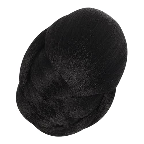 WRITWAA Haarknoten-perücke Mit Jaw Clip Für Dutt Haarverlängerung Aus Synthetikfaser Haarknoten-chignon Für Braut Mädchen Party Alltag von WRITWAA
