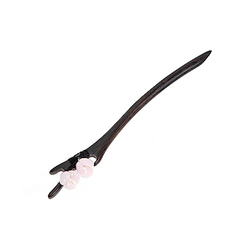 WRITWAA Haarnadel Haarspange Vintage Haarstab Haarstäbchen Für Das Haar Blumenhaarspangen Für Frauen Hochzeit Mädchen Haarzubehör Haarstäbchen Bobby Blumen- Glas Rosa von WRITWAA