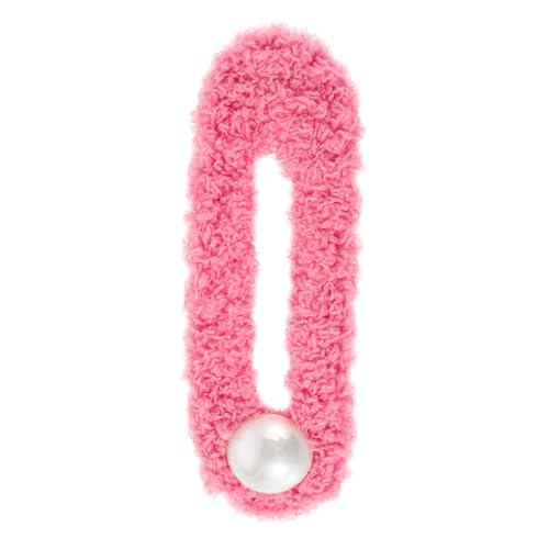 WRITWAA Spangen Haare Plüsch Haarspange Für Mädchen Mit Kunstperlen Verzierungen Weiche Haarschmuck Damen Bezaubernde Plüsch Haarspange WRITWAA Spangen Haare Plüsch Haarspange Für Mädchen Mit Kunstperlen Verzierungen Weiche Haarschmuck Damen Bezaubernde Plüsch Haarspange von WRITWAA