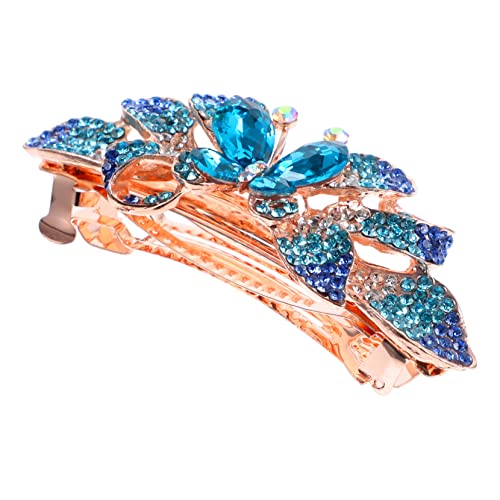 WRITWAA Haarnadel Schleife Haarspange Haarspangen Mit Strasssteinen Haarspangen Für Damen Haarspangen Mit Strasssteinen Dekorative Haarspangen Für Damen Haarspangen Für Damen von WRITWAA
