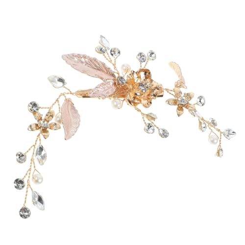 WRITWAA Braut Kopfschmuck Strass Haarspange Hochzeitshaar Schmuck Für Frauen Bling Haar Zubehör Für Hochzeiten Bälle Partys von WRITWAA