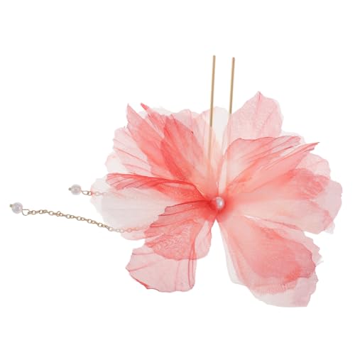 WRITWAA Chinesische Haarnadel Mit Blumenperlen Im Vintage-stil Kopfbedeckung Für Frauen Und Mädchen Haarspangen Für Hochsteckfrisur Und Dutt von WRITWAA
