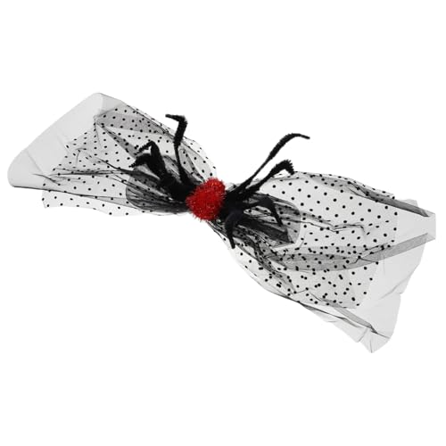 WRITWAA Spitzen-haarschleifen Für Mädchen Gothic-haarklammern Mit Schleife Haarspangen Aus Spitze Haarschmuck Für Halloween Spitzenschleifen Für Haare von WRITWAA