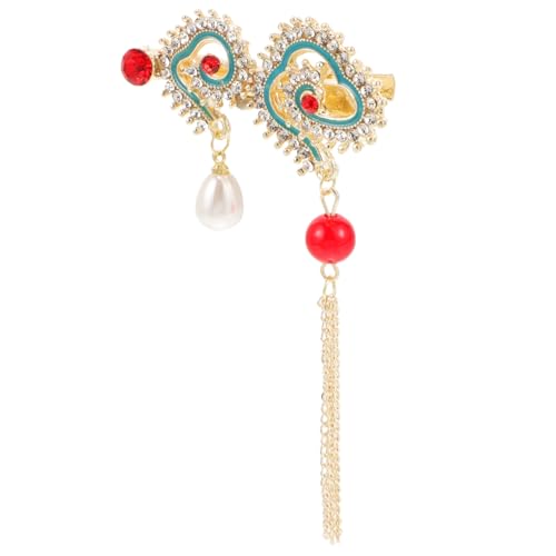 WRITWAA Haarschmuck für Damen Haarspangen aus Metall für Damen Barrettes für Frauen Metallhaarklammern Hanfu Haarschmuck Frauenhaarklammern braut haarspangen Zinklegierung von WRITWAA