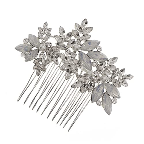 WRITWAA Haarspange Mit Perlen Und Strass Für Hochzeit Kopfschmuck Für Damen Und Frauen Hochwertig Verarbeitet von WRITWAA