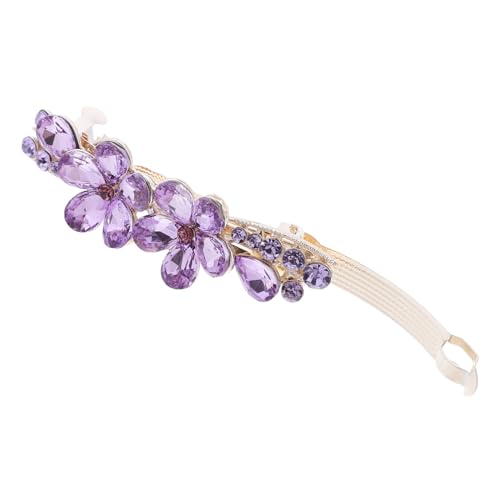 WRITWAA Haarspange Mit Strasssteinen Für Damen Metallene Haarclips Mit Glitzersteinen Für Hochzeit Party Festtag Und Tägliche Haarstyling-accessoires von WRITWAA