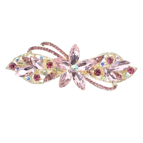 WRITWAA Haarspange Mit Strasssteinen Für Damen Strasssteine Strass-haarspangen Für Dicke Haare Haarspange Mit Funkelnden Strasssteinen Haarschmuck Für Anlass Elegant Sicherer Sitz von WRITWAA