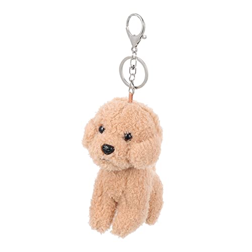 WRITWAA Hängende Verzierung der Teddyschultasche Hängende Verzierung für Taschen Neuheit Schlüsselanhänger mini hundeanhänger schlüsselanhänger hund Kuscheltiere Anhänger Taschenanhänger von WRITWAA