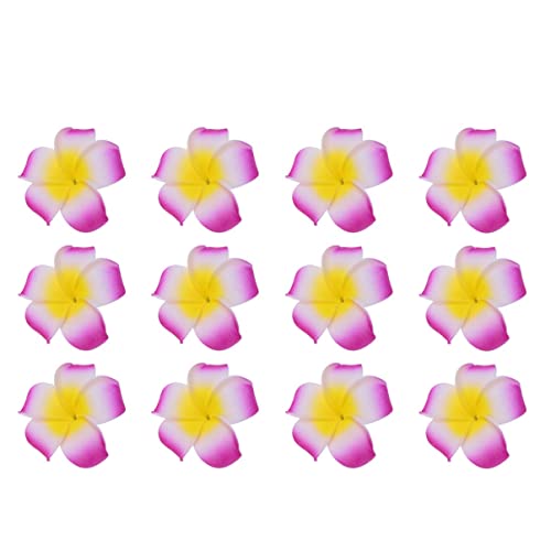 WRITWAA 12stücke Blumenhaarnadel Plumeria-haarschmuck Set Für Mädchen Frauen Urlaub Hochzeit Festival Mit Verschiedenen Farben Haarspangen Included von WRITWAA
