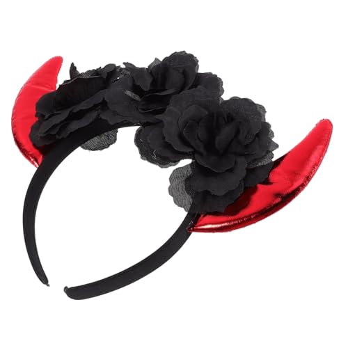 WRITWAA Halloween Stirnband Mit Horn Ornament Teufelshorn Haarband Für Party Dekoration Leicht Und Angenehm Zu Tragen Geeignet Für Erwachsene WRITWAA Halloween Stirnband Mit Horn Ornament Teufelshorn Haarband Für Party Dekoration Leicht Und Angenehm Zu Tragen Geeignet Für Erwachsene von WRITWAA