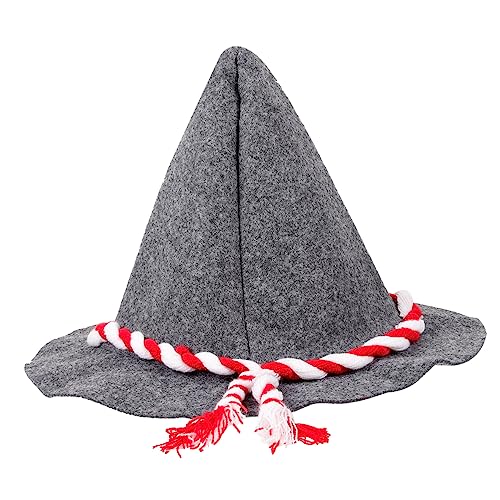 WRITWAA Halloween-hexenhut Hexenkostüm Halloween-dekorationen Bierhut Halloween-verzierung Kahle Kappe Kreativer Hexenhut Verrückter Hut Halloween Stirnband Party-hexenhut Hut Für Gefühlt von WRITWAA