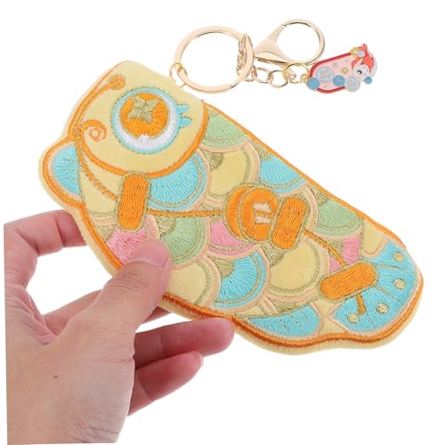 WRITWAA Fischförmige Tasche Als Schlüsselanhänger-geldbörse Mini-geldbörsen Für Damen Geldbeutel Mit Anhänger Kleine Tasche Zur Aufbewahrung Münzbörse in Fischform von WRITWAA