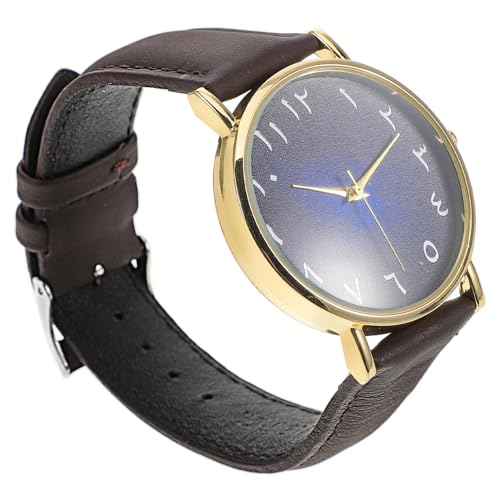 WRITWAA Handgelenkschmuck Uhr Mit Arabischen Ziffern Uhrenschmuck Für Erwachsene Zarte Freizeituhr Für Alltag Und Business von WRITWAA