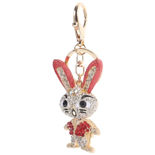 WRITWAA Hasenanhänger Aus Metall Osterdekor Schlüsselanhänger Für Damen-Accessoires von WRITWAA