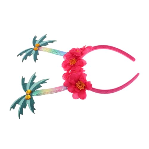 WRITWAA Hawaiianisches Stirnband Für Damen Leicht Und Bequem Für Hawaii-themenpartys Strandurlaube Karnevalskostüme Und Sommerfeste von WRITWAA