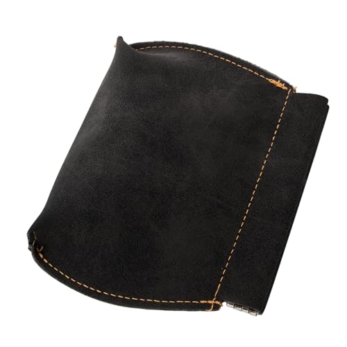 WRITWAA Herren Geldbörse Vintage Pu Leder Mit Schutz Tragbare Kleine Brieftasche Mit Kartenhalter Eleganter Geldbeutel Für Verschiedene Anlässe Modernes Design Automatischer von WRITWAA