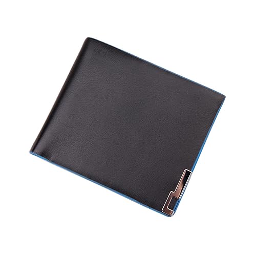 WRITWAA Männer Geldbörse Mit Münzfach Aus Pu-Leder Multifunktionale Brieftasche Im Retro-Stil Für Businesskarten Und Bargeld RFID-sicher Für von WRITWAA