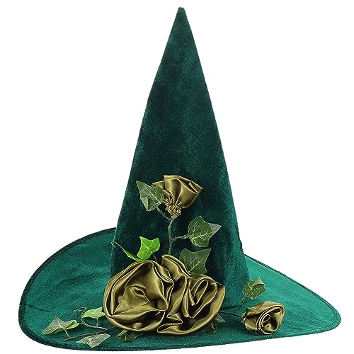 WRITWAA Hexenhut Mit Blumenmotiv Cosplay-hut Für Halloween-feiern Komfortabler Hexenhut Für Kostümpartys Eleganter Dekohut Für Besondere Anlässe Und Fotosessions WRITWAA Hexenhut Mit Blumenmotiv Cosplay-hut Für Halloween-feiern Komfortabler Hexenhut Für Kostümpartys Eleganter Dekohut Für Besondere Anlässe Und Fotosessions von WRITWAA