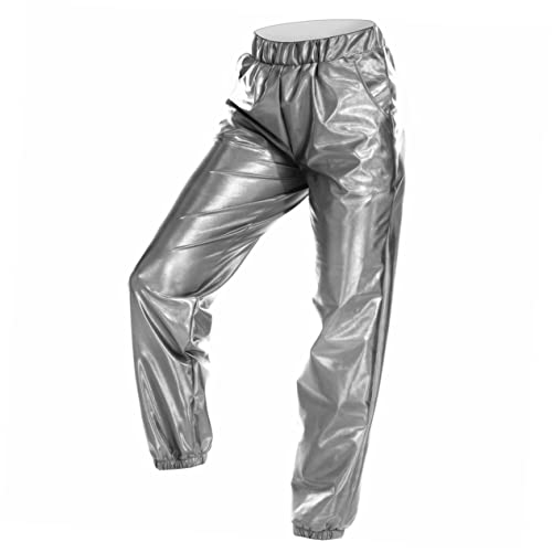 WRITWAA Hip-Hop-Hosen FüR Herren, Sportliche Freizeit-Lange Hosen, Bequeme Club-Bekleidung, Ideale Sportleggings Und Fitnesshosen von WRITWAA