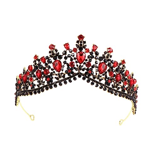 WRITWAA Hochzeit Strass Krone Tiara Hochzeitskrone Braut Kopfschmuck Mode Kopfschmuck Krone Kopfbedeckung Für Verlobungen Festzüge Und Mottopartys WRITWAA Hochzeit Strass Krone Tiara Hochzeitskrone Braut Kopfschmuck Mode Kopfschmuck Krone Kopfbedeckung Für Verlobungen Festzüge Und Mottopartys von WRITWAA