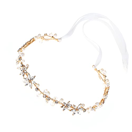 WRITWAA Hochzeitszubehör Für Die Braut Taillengürtel Für Die Braut Strass-accessoires Für Frauen Rhinestone- Handgelenkband. Strassbund Dünn Koreanisch Fräulein Zinklegierung Hüftkette von WRITWAA