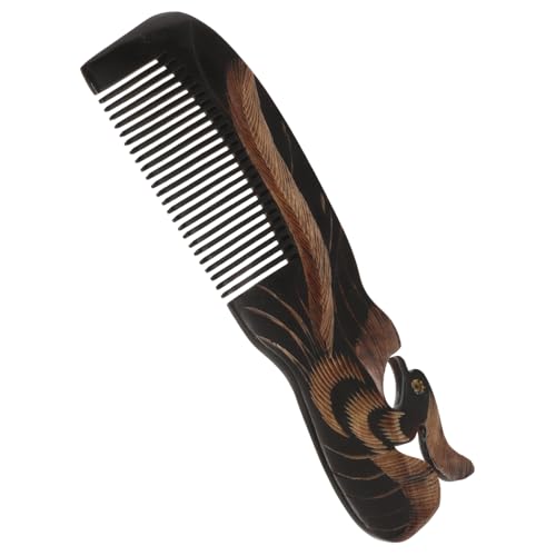 WRITWAA Hornkamm Aus Echtem Horn Mit Glattem Griff Antistatischer Kamm Für Haarkamm Für Männer Und Frauen Naturkamm Zur Kopfhautmassage Und Haarentwirrung von WRITWAA
