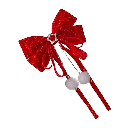 WRITWAA Junge Mädchen Schleife Haarspange Band Haarnadel Kopfschmuck Haarschmuck Für Mädchen Dekoration Haaraccessoire von WRITWAA