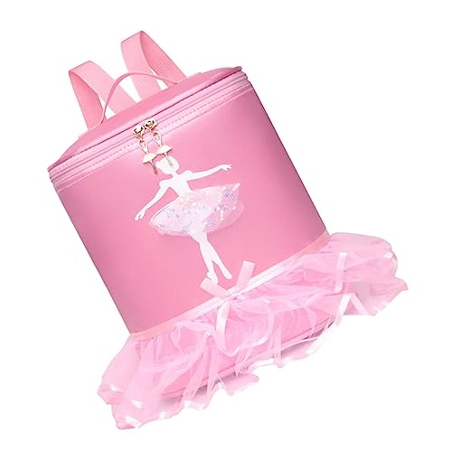 WRITWAA Junge Mädchen Tanz Rucksack Ballett Schulrucksack Für Mädchen Leichte Und Geräumige Tasche Mit Schuhfach Für Tanz Reisen Und Freizeit Rosa Klein WRITWAA Junge Mädchen Tanz Rucksack Ballett Schulrucksack Für Mädchen Leichte Und Geräumige Tasche Mit Schuhfach Für Tanz Reisen Und Freizeit Rosa Klein von WRITWAA