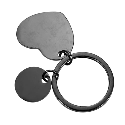 WRITWAA Herz Schlüsselanhänger Mit Kalender Personalisierbarer Edelstahl Schlüsselring Für Romantisches Zum Valentinstag Oder Jahrestag Kreative Dekoration Für Schlüsselbund Oder von WRITWAA