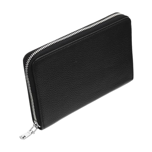 WRITWAA Geldbörse Damen Mit Mehreren Kartenfächern Pu Kreditkartentasche Kartenetui Reißverschluss Für Bargeld Münzen Und Kleinigkeiten von WRITWAA